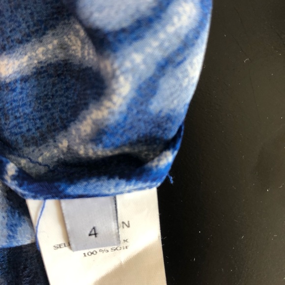 Thakoon blue dress, size 4, worn once! - Picture 4 of 4